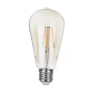 لامپ حبابی فیلامنتی 8 وات خمره ای طلایی - EDC